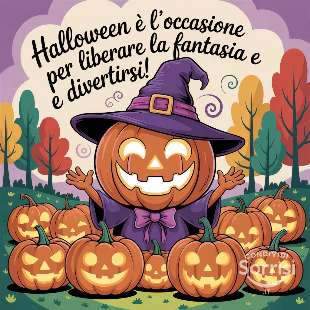 Halloween è l'occasione perfetta per liberare la fantasia e divertirsi!
