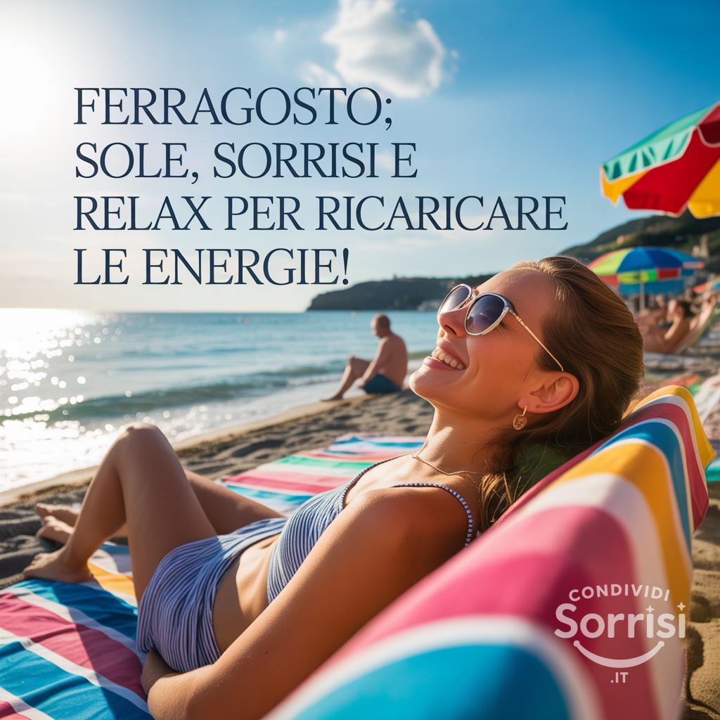 Ferragosto: sole, sorrisi e relax per ricaricare le energie!